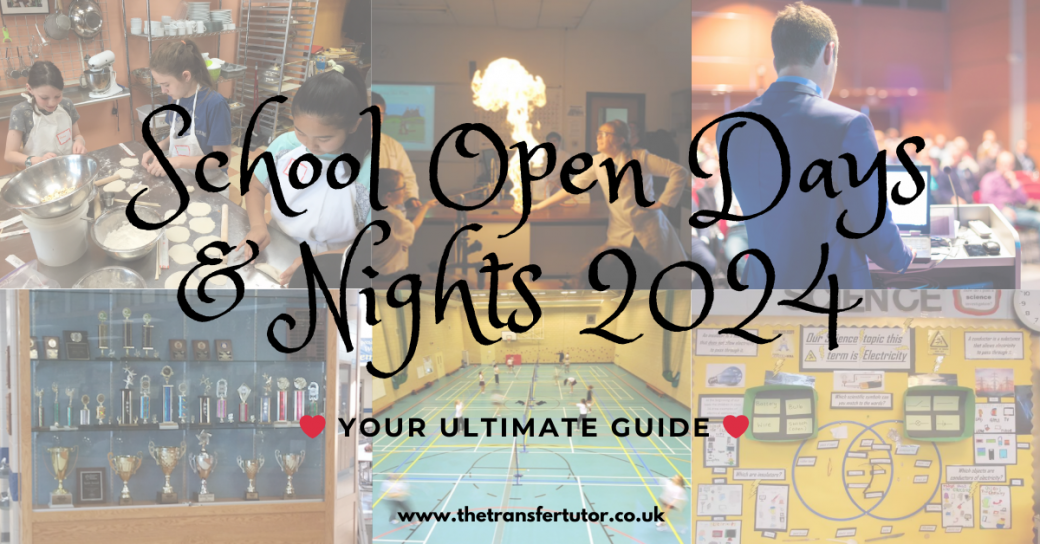 Open Days Chart Guide To NI School Open Days & Nights In 2024
